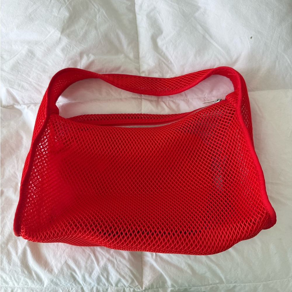 Cos Red Mesh Bag